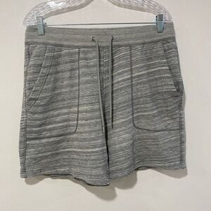 Hollister Men’s Gray Fleece Knit Shorts | Size Medium | Comfy Loungewear
